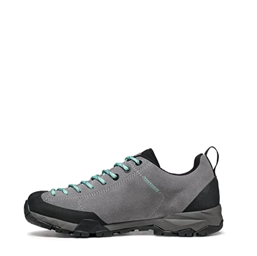 Scarpa Mojito Trail GTX WMN Lightweight and Waterproof Women's Hiking Shoes, Trekking Shoes, Smoke Jade, 11 US