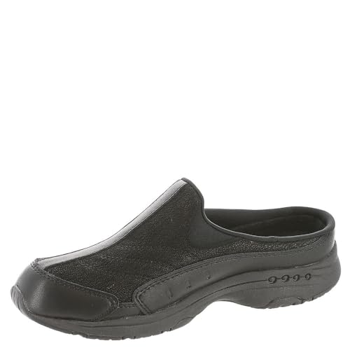 Easy Spirit womens Traveltime234 Mule, Black 960, 9 US