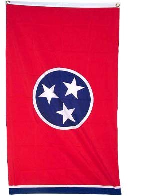 State of Tennessee 3 x 5 Polyester Flag