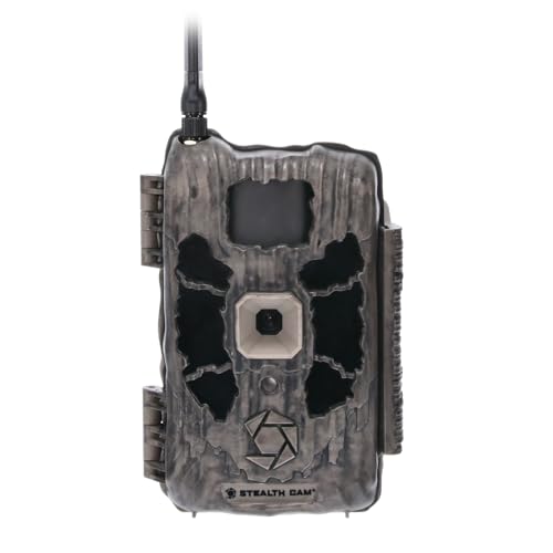 STEALTH CAM Deceptor NO GLO 80ft Detection & IR Range 40MP Photo 1440P HD Video Capture Remote App Contol Wireless Hunting Cellular Trail Camera - Available on AT&T & Verizon