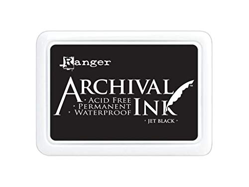 Ranger Archival 3 Jet Ink Pad Jumbo Black