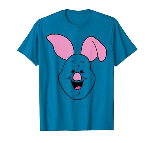 Disney Winnie The Pooh Piglet Large Face T-Shirt