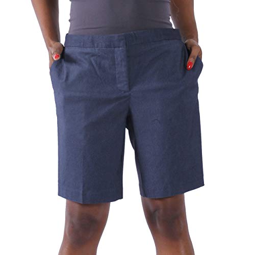 KELLY KLARK Women's Golf Shorts 9' Chino Shorts Stretch Casual Bermuda Shorts with Pockets(Navy,16)