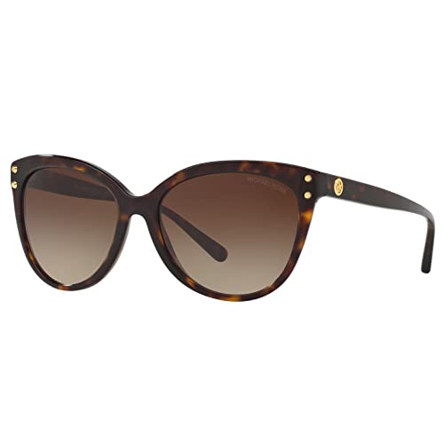 Michael Kors Jan MK2045 55mm Dark Tortoise Acetate/Brown Gradient One Size sunglasses womens