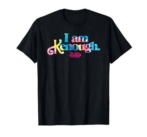 Barbie The Movie - I Am Kenough Tie Dye Logo T-Shirt
