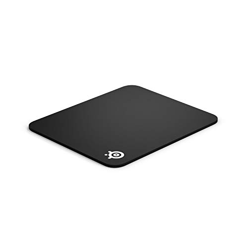 SteelSeries QcK Gaming Mouse Pad - Medium Thick Cloth - Peak Tracking and Stability - Black