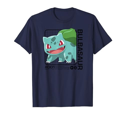Pokémon - Bulbasaur Stats T-Shirt