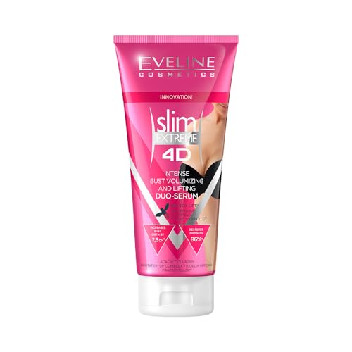 Eveline Slim Extreme 4D Bust Enhancing Serum Mezo Push-Up, 7.04 Fluid Ounce