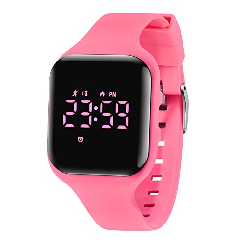 Kids Watches Digital Sport Watch for Girls Boys, Fitness Tracker with Alarm Clock, Stopwatch, No App Waterproof Watches for Teens Students Ages 5-12