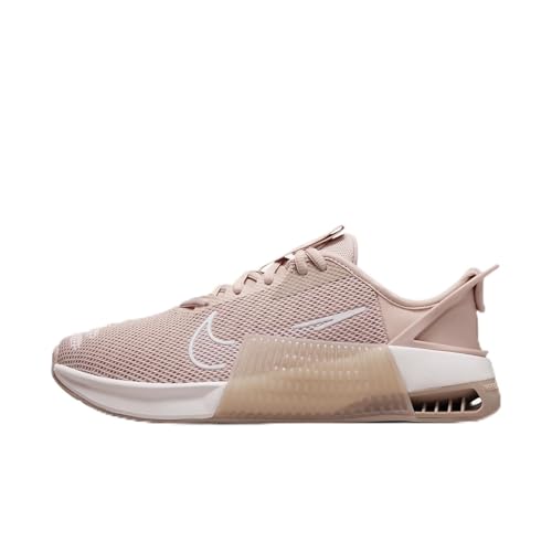 Nike Metcon 9 EasyOn Women's Workout Shoes (DZ2540-600, Pink Oxford/Diffused Taupe/Pearl Pink/White) Size 8.5