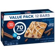 Fiber One 70 Calorie Bar, Cinnamon Coffee Cake - 2 Boxes of 12 (24 Total)