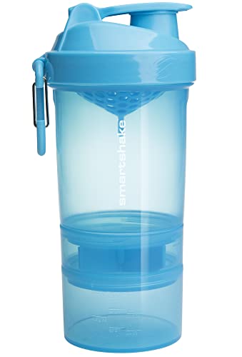 smartshake Smartshake Original 2GO, 20 oz Shaker Cup, Blue (Packaging May Vary)