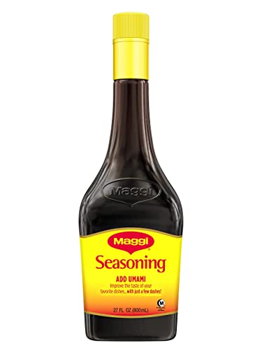 Maggi Seasoning, Umami Seasoning, add a delicious roasted flavor without adding meat, no added MSG, 27 fl oz