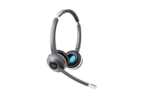 CISCO Headset 561, Wireless Dual On-Ear DECT Headset with Standard Base for US & Canada, Charcoal, 1-Year Limited Liability Warranty (CP-HS-WL-562-S-US=)