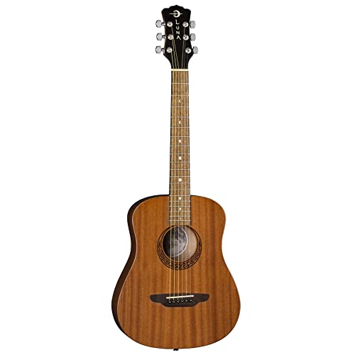 Luna Safari Series Muse Mahogany 3/4-Size Travel Acoustic Guitar - Natural