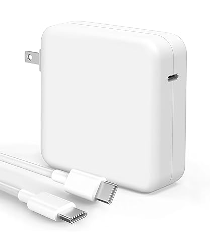 Mac Book Pro Charger - 118W USB C Charger Fast Charger for USB C Port MacBook pro/Air, ipad Pro, Samsung Galaxy and All USB C Device, Include Charge Cable（7.2ft/2.2m）