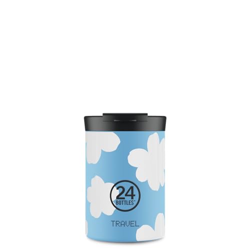 24BOTTLES Travel Tumbler - Travel and Office Thermal Mug 350ml/600ml, 100% Airtight for Coffee and Tea (6 Hours Hot Drinks 12 Hours Cold), Eco Friendly Stainless Steel Water Bottles
