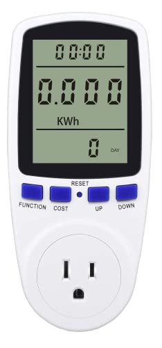 Digital Power Monitor Meter Usage Energy Watt Amp Volt KWh Electricity