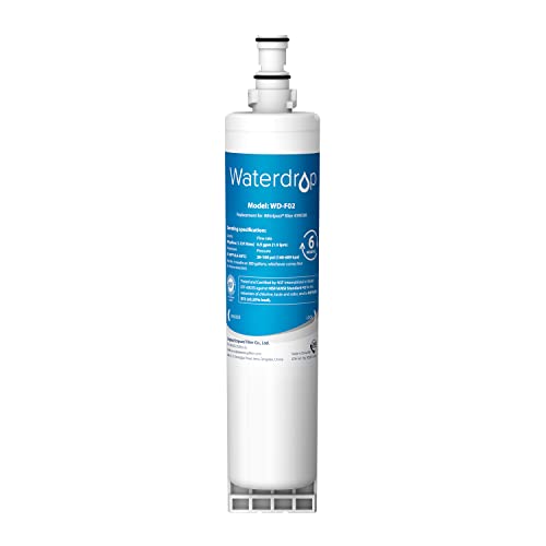 Waterdrop 4396508 Refrigerator Water Filter, Replacement for Whirlpool 4396508, 4396510, 4392857, Kenmore 46-9010, NLC240V, EveryDrop Filter 5, EDR5RXD1