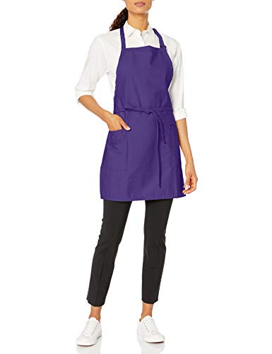 Uncommon Threads mens Two Patch Apron, Purple, One Size US