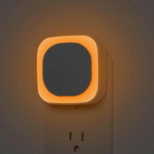 YUNLEX 2 Pack Plug in Dimmable Night Light, Mother’s Day Gifts, Auto Dusk to Dawn Sensor, LED Night Light, Soft Glow, Amber Night Light for Bathroom, Hallway, Stairs, Kitchen, Bedroom, Garage