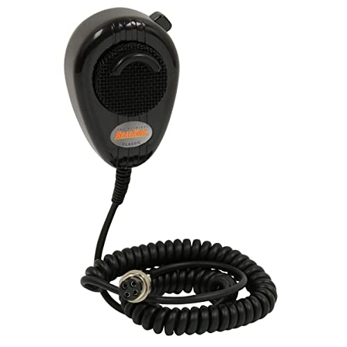 RoadKing RK56B Black 4-Pin Dynamic Noise Canceling CB Microphone