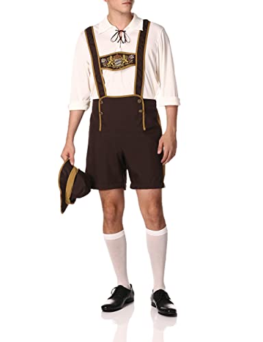 InCharacter mens Costumes Bavarian Guy adult sized costumes, Brown, X-Large US