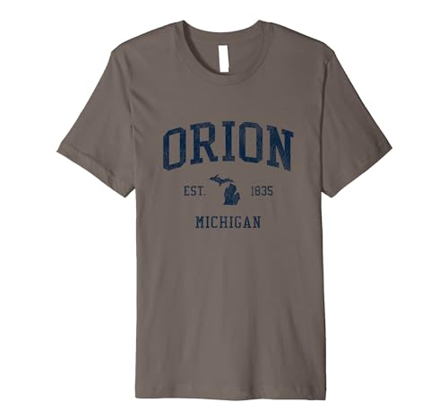 Orion MI Vintage Athletic Sports JSN1 Premium T-Shirt