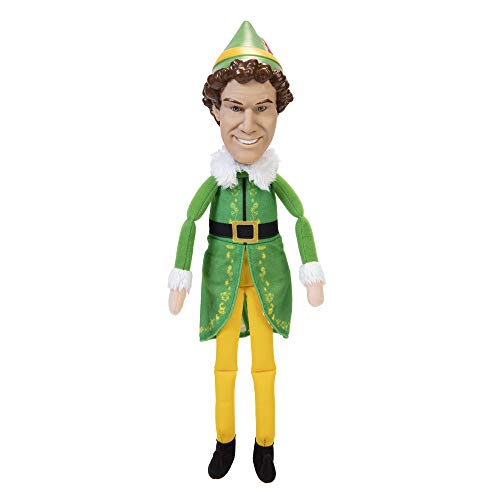 Jakks Holiday Elf Buddy The Elf Talking Plush with 15 Phrases Approximately 12-Inches in Height