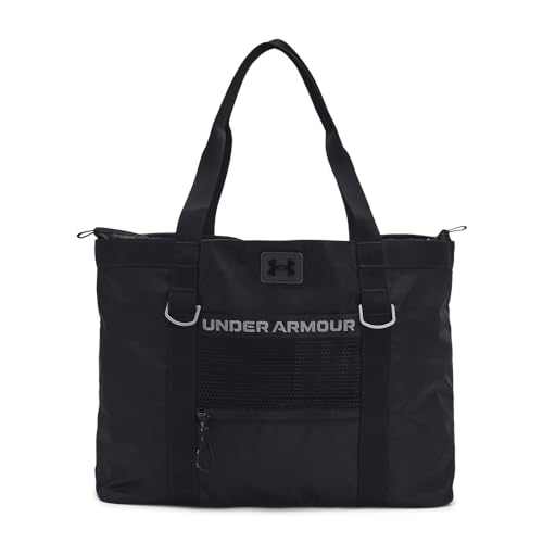 Under Armour Women's Essentials Tote Bag, (001) Black / / Black, One Size Fits Most