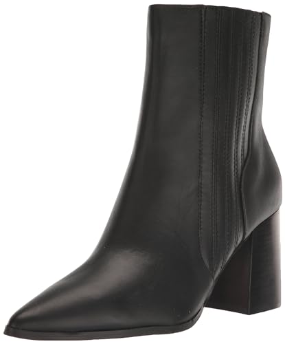 Blondo Women's Indi Waterproof Ankle Boot, Black Leather, 8