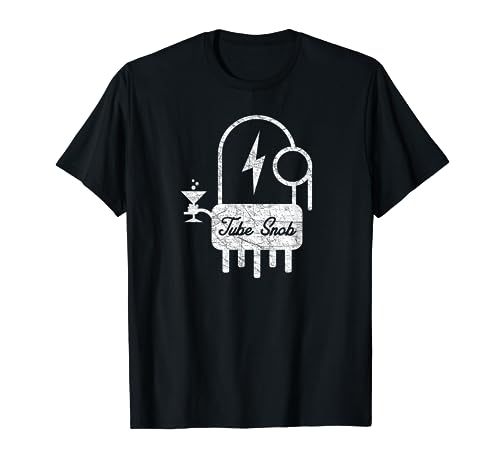 Funny Analog Valve Tube Snob T-shirt
