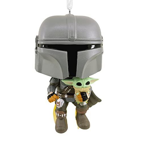 Hallmark Star Wars The Mandalorian with The Child Funko POP! Christmas Ornament, May The 4th