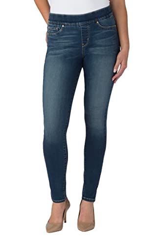 Signature by Levi Strauss & Co. Gold Label Women's Totally Shaping Pull-On Skinny Jeans (Available in Plus Size), Harmony, 8 Medium