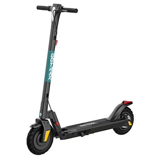 Gotrax XR ELITE MAX Electric Scooter -10' Pneumatic Tires, Max 20 Miles Range, 15.5Mph Speed Power by 350W Motor, Large Digital Display and Cruise Control for Foldable Commuter E-Scooter for Adult
