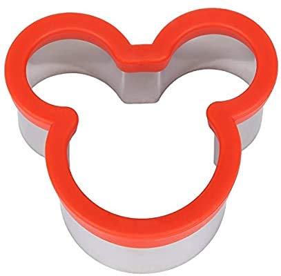 Stainless Steel Mickey Mouse Cookie Cutter/ Kids Sturdy Cutters for Cookies, Sandwiches, Biscuit