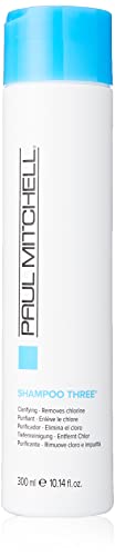 Paul Mitchell Shampoo Three, Clarifying, Removes Chlorine, For All Hair Types, 10.14 fl. oz.