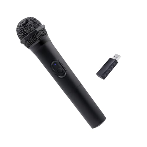 Mcbazel Wireless USB Gaming Microphone Compatible with Xbox Series X/S, PS5, Switch OLED, NS Switch, PC, PS4, PS3, PS2, Xbox One X/S, Xbox One, Xbox 360, Wii