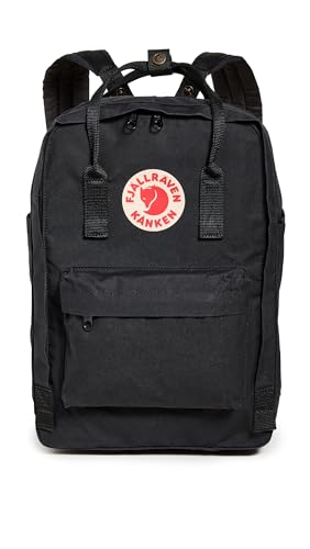 Fjallraven Women's Kanken 15' Laptop Backpack, Black, One Size
