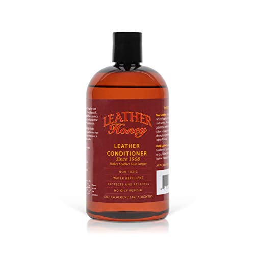 Leather Honey Leather Conditioner, Non-Toxic & Made in the Usa Since 1968. Protect & Restore Leather Couches & Furniture, Car Interiors, Boots, Jackets, Shoes, Bags & Accessories. Safe for Any Colors