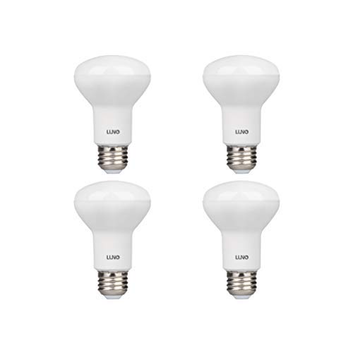 LUNO R20 Dimmable LED Bulb, 6.5W (45W Equivalent), 455 Lumens, 2700K (Soft White), Medium Base (E26), UL Listed (4-Pack)
