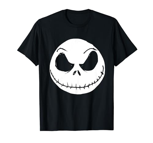 Disney The Nightmare Before Christmas Jack Skellington Face T-Shirt