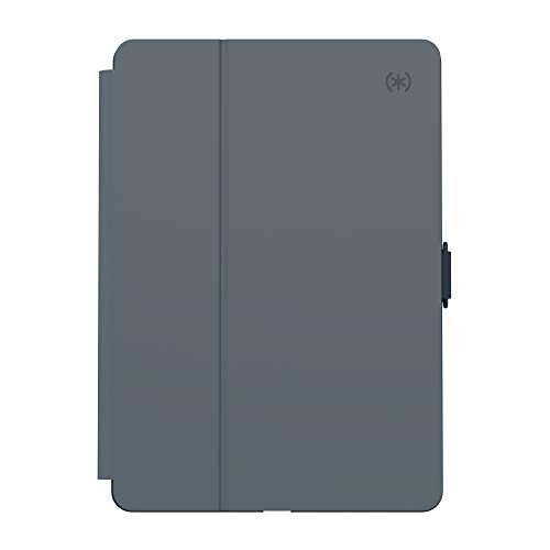 Speck Products BalanceFolio iPad 10.2 Inch Case and Stand, Fits Gen 7 ( 2019)/ 8 (2020)/ 9 (2021), Stormy Grey/Charcoal Grey