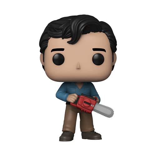 Funko POP Pop! Movies: Evil Dead Anniversary - Ash (Styles May Vary) 3.75 inches Ash w/(BD) Chase Multicolor