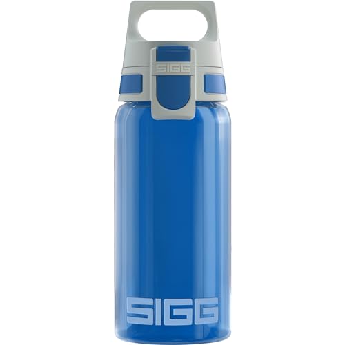 Sigg - Kids Water Bottle - VIVA ONE Plain- Leakproof - Lightweight - Dishwasher Safe - BPA Free - Sports & School 17 Oz