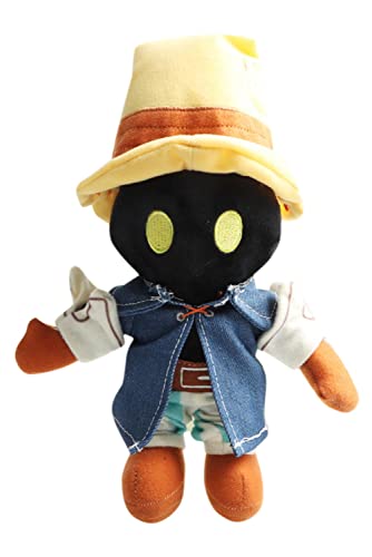 Kejodiy The Black Mage Plush Doll Figure Toy Stuffed Plushie Home Decoration Gift for Game Fans 10.5 in