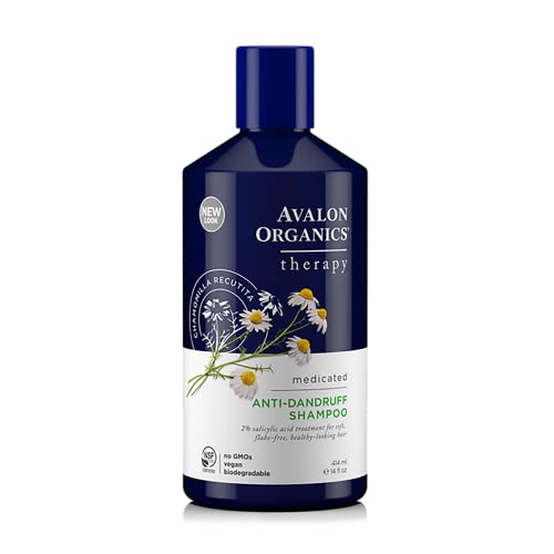 Avalon Organics Therapy Medicated Anti-Dandruff Shampoo, 14 Oz