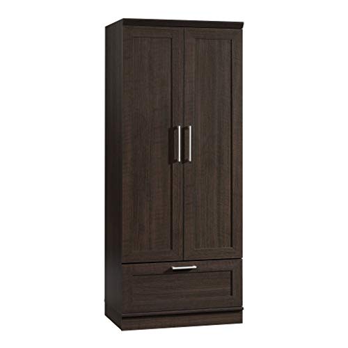 Sauder HomePlus Wardrobe/Pantry cabinets, L: 28.98' x W: 20.95' x H: 71.18', Dakota Oak finish