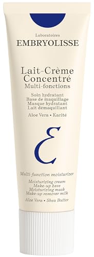 Embryolisse Lait-Crème Concentré, Multifunction Daily Moisturizer, Primer, and Makeup Remover, Suitable for All Skin Types. French Face Cream With Shea Butter & Aloe Vera, 1.01 Fl Oz