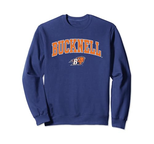 Bucknell Bison Arch Over Logo Officially Licensed Sweatshirt